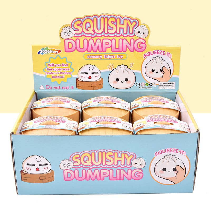 Glitter Jumbo Mystery Squishy Dumpling