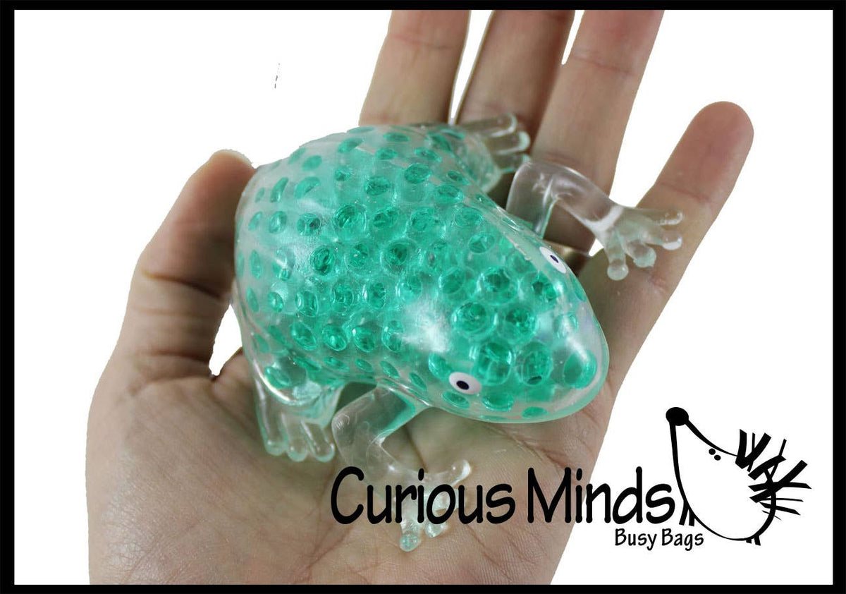 Frog Water Bead Filled Squeeze Stress Ball  -  Sensory, Stre