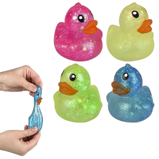 Ducky Squeezy Sticky Fidget Kids Toy