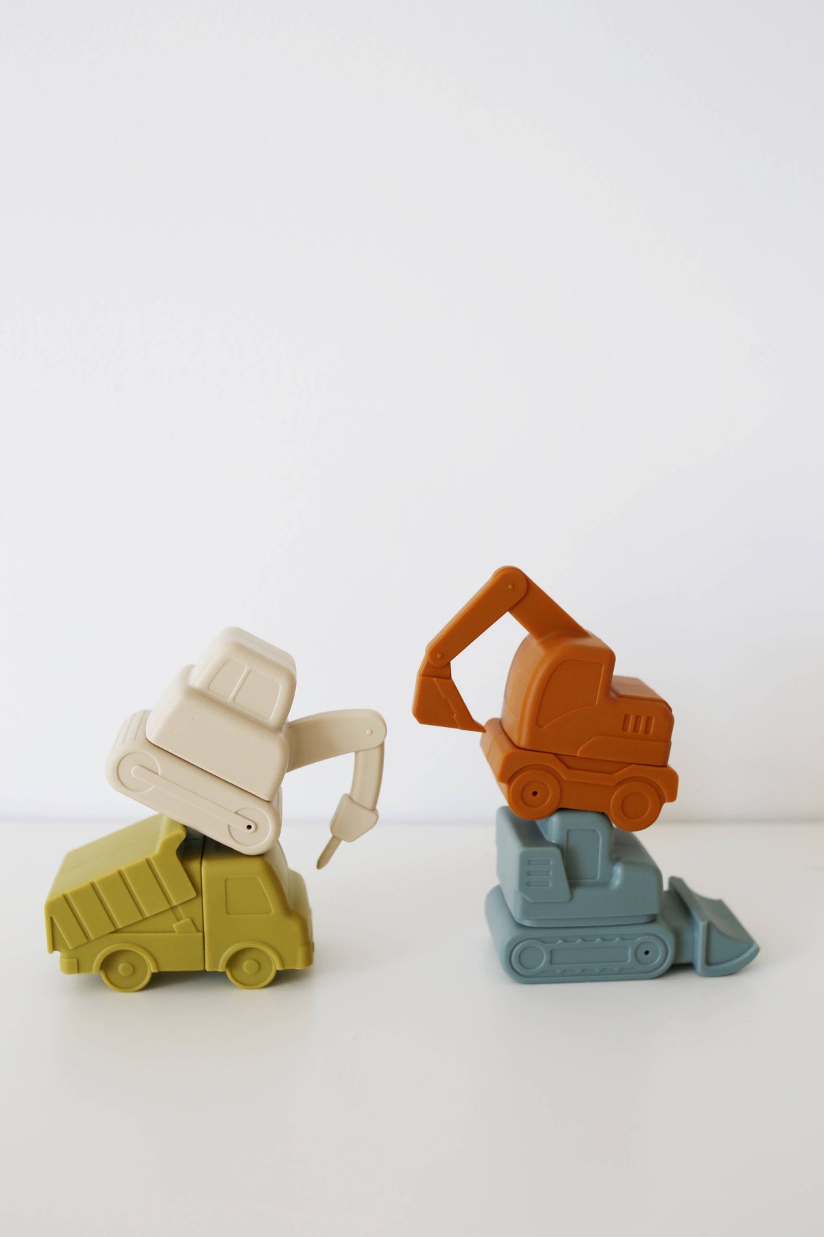 Construction Mold Free Silicone Bath Toy Set 