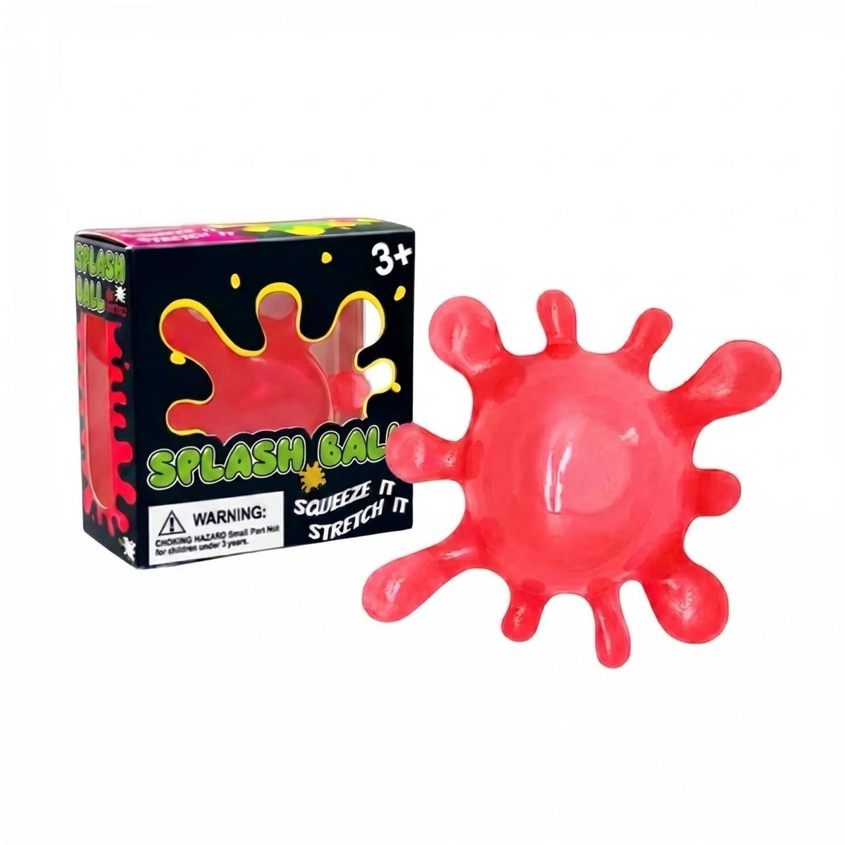 Bacteria-Shaped Splat Squishy Toy Slow Rising Stress Relief Squeeze Toy