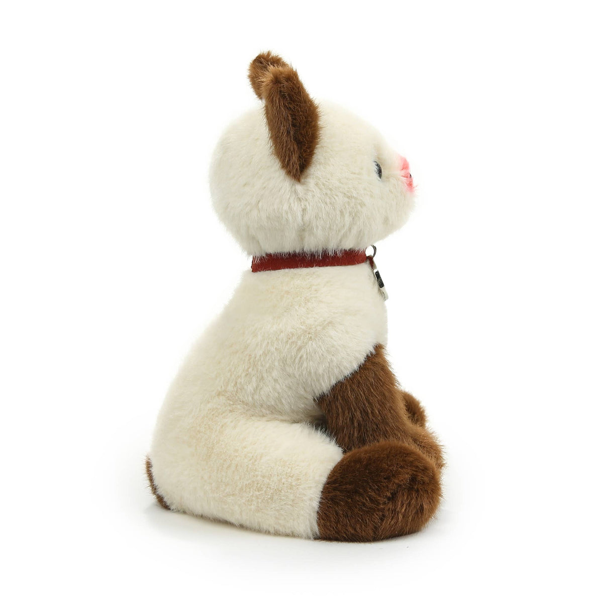 8" Mochi The Siamese Kitty With Collar - Cat Plush Toy