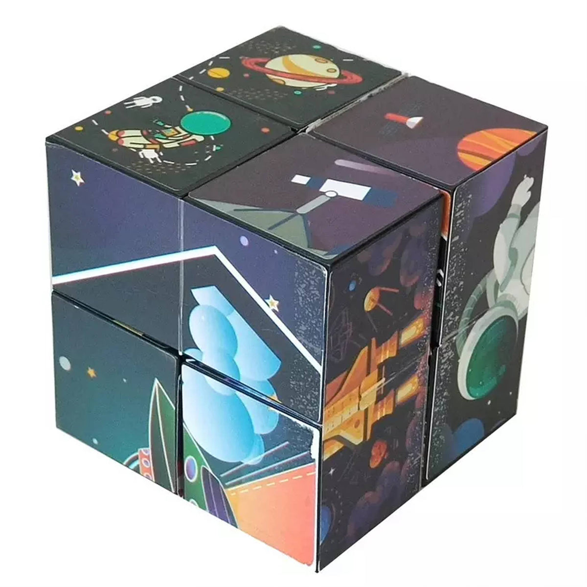 Magic Star Cube Fidget Kids Toys- Assorted