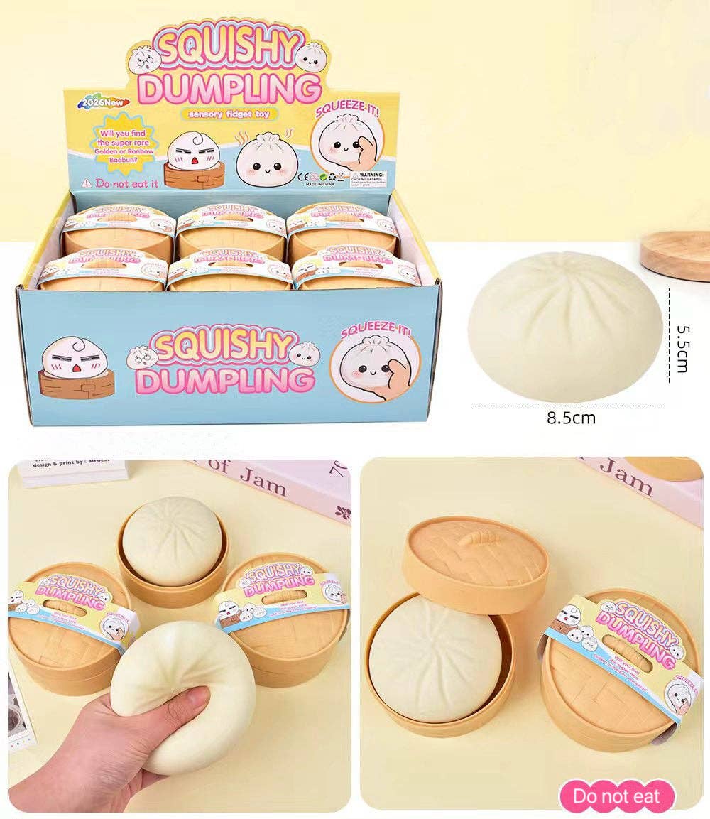Glitter Jumbo Mystery Squishy Dumpling