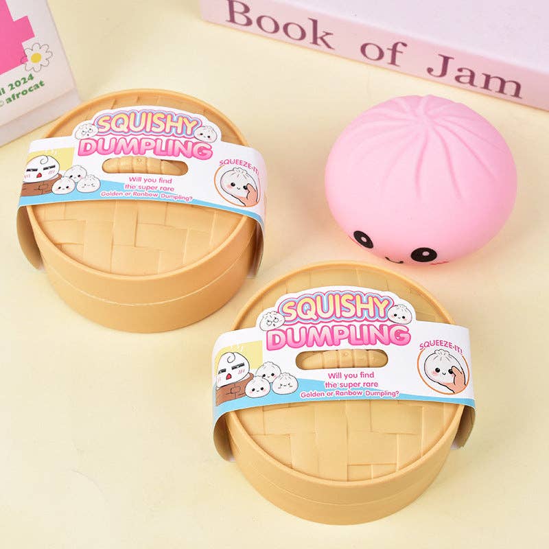 Glitter Jumbo Mystery Squishy Dumpling